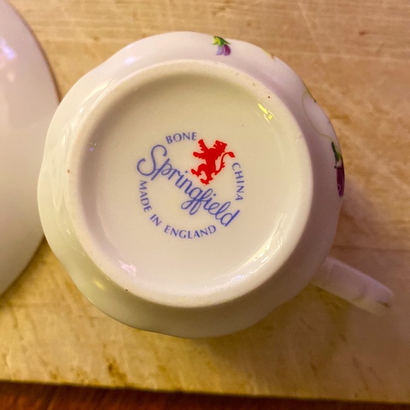 Springfield China tea cup and saucer - Picture 4 of 6